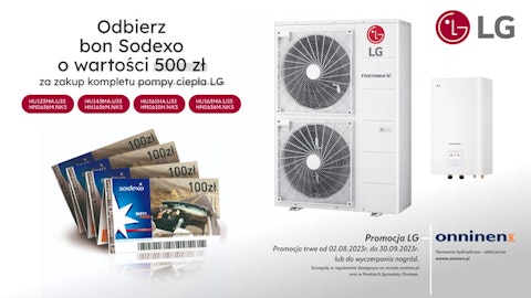 Promocja LG - Pompy ciepła