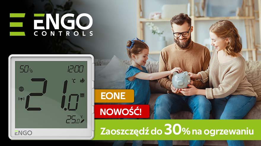 Płać mniej do 30% – sterowanie ogrzewaniem podłogowym z ENGO Controls