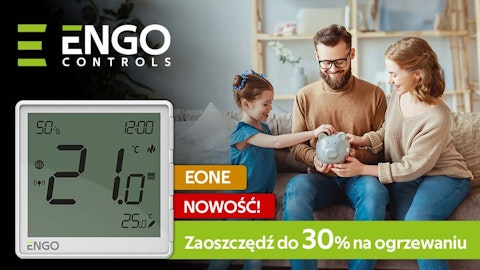Płać mniej do 30% – sterowanie ogrzewaniem podłogowym z ENGO Controls