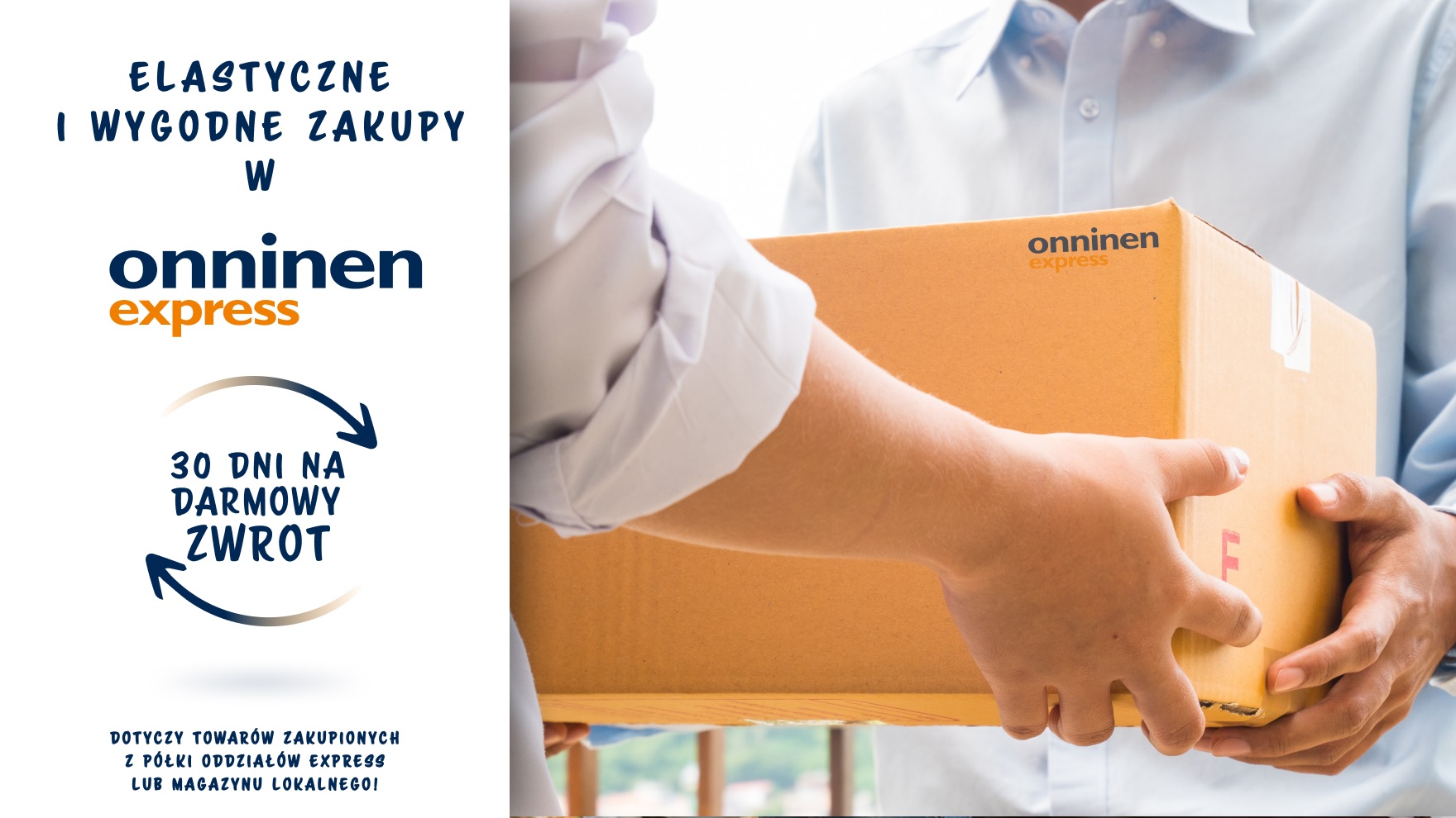 Elastyczne i wygodne zakupy w Onninen Express Elastyczne i wygodne zakupy w Onninen Express