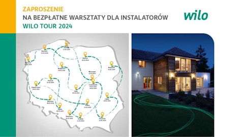 Bezpłatne warsztaty dla instalatorów Wilo Tour 2024