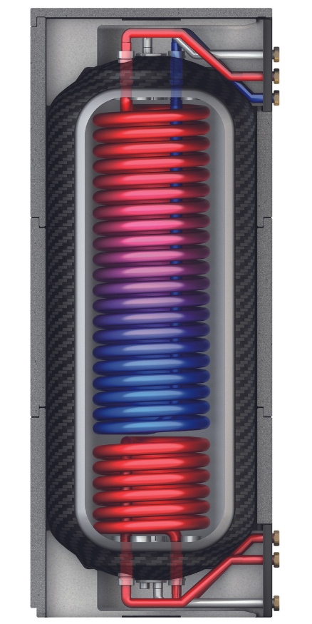 Бак гарячої води з сонячною установкою Roth Thermotank Quadroline TQ-TWS