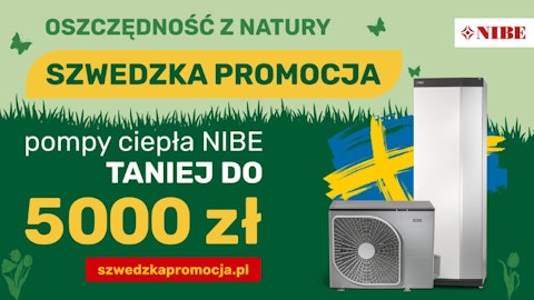 Program partnerski Onninen - Szwedzka promocja na pompy ciepła NIBE