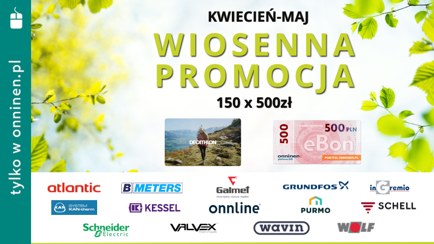 Wiosenne Promocja w onninen.pl!