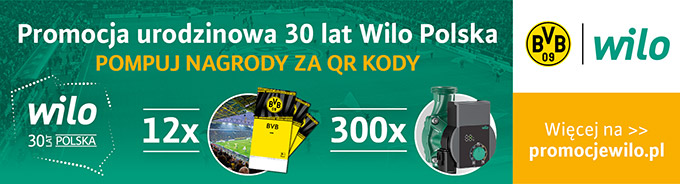 30 lat Wilo Polska - Pompuj nagrody za QR kody baner