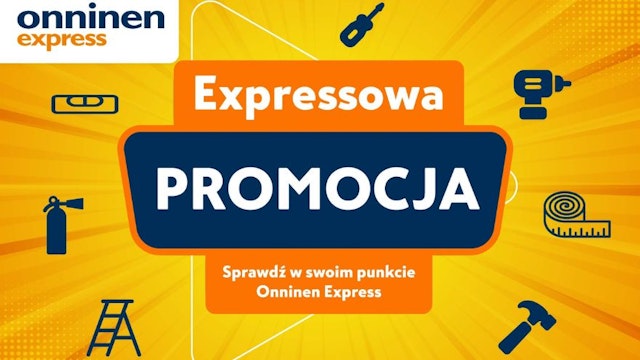 Expressowa Promocja - Sprawdź w swoim punkcie Onninen Express