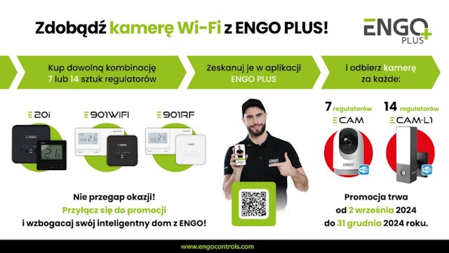 Zdobądź kamerę wifi z ENGO PLUS!
