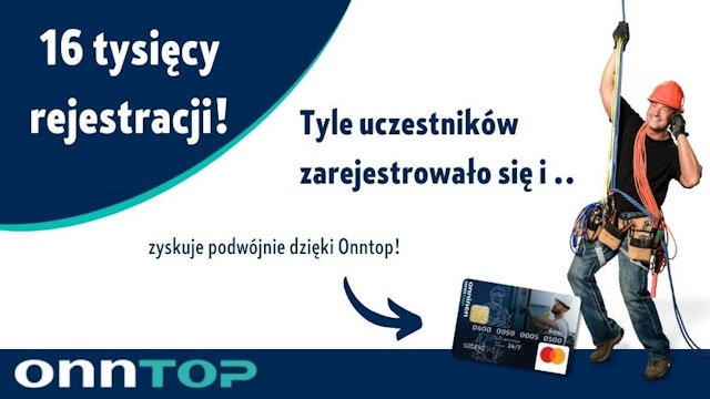 Ponad 16 000 rejestracji w OnnTop! Tyle osób zyskuje dzięki programowi. A Ty?