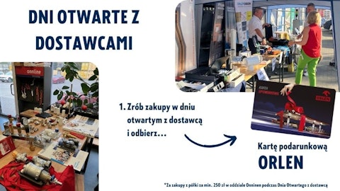 Do rozdania 4000 kart prezentowych Orlen w sieci sprzedaży stacjonarnej Onninen