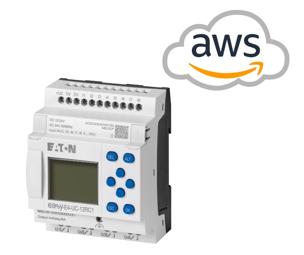 Модуль Eaton easyE4 з хмарою AWS