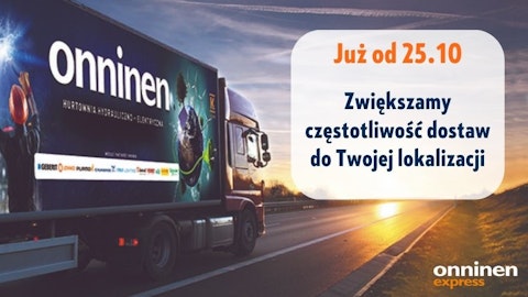 Zwiększona częstotliwość dostaw w Twojej lokalizacji – szybciej, łatwiej i wygodniej od 25 października! 🚚⚡