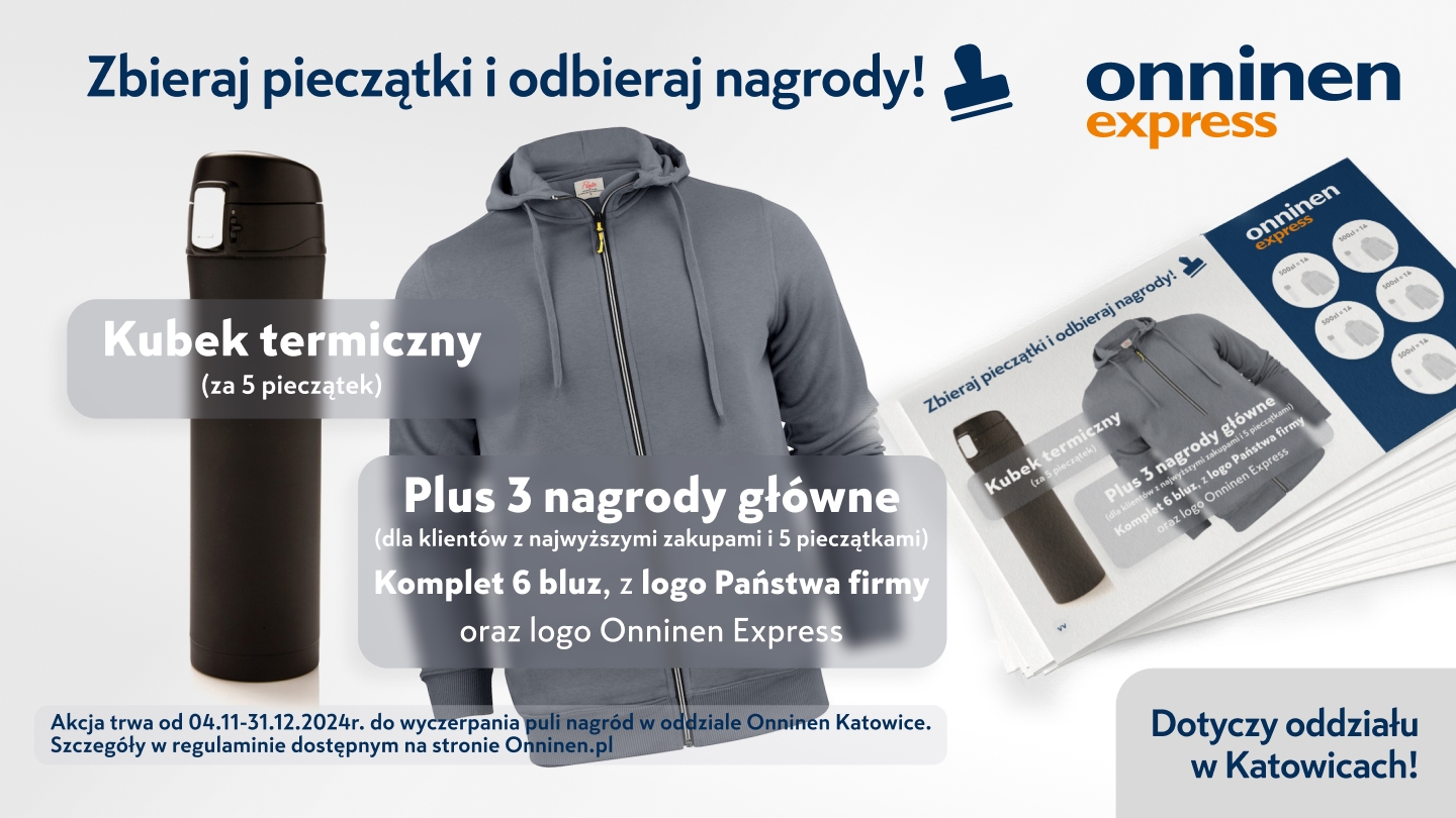 Promocja ZBIERAJ i WYGRYWAJ w Onninen Katowice