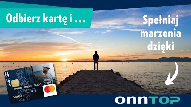 Odbierz kartę Mastercard w Onninen i spełniaj marzenia!