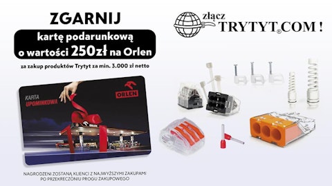 Promocja Trytyt - karta podarunkowa Orlen 250 zł!