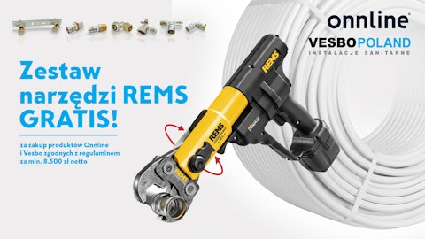 Promocja Onnline & Vesbo - Zestaw narzędzi REMS Gratis!