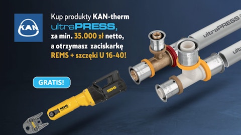 Promocja KAN-therm ultraPRESS - Zaciskarka REMS + Szczęki Gratis!