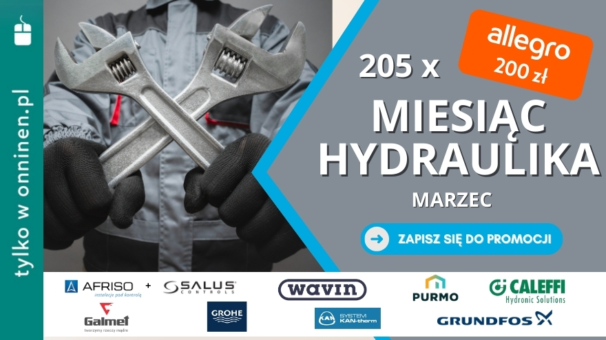 Miesiąc Hydraulika w onninen.pl!