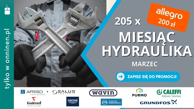Miesiąc Hydraulika w onninen.pl!