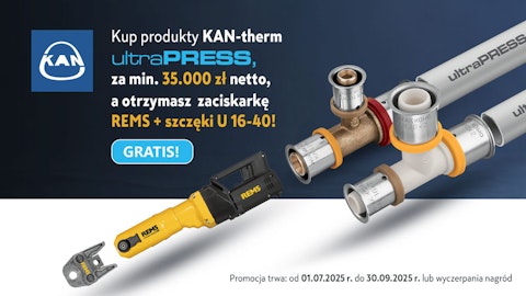 Promocja Kan-therm Ultrapress - zaciskarka gratis!