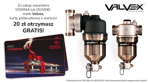 Promocja Valvex - Karta Orlen GRATIS!