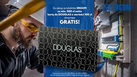 Promocja Ergom - Karta Douglas GRATIS!