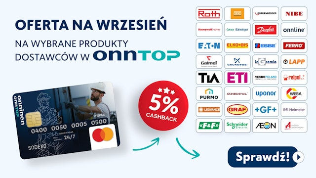 Promocja Onntop Cashback 5% 