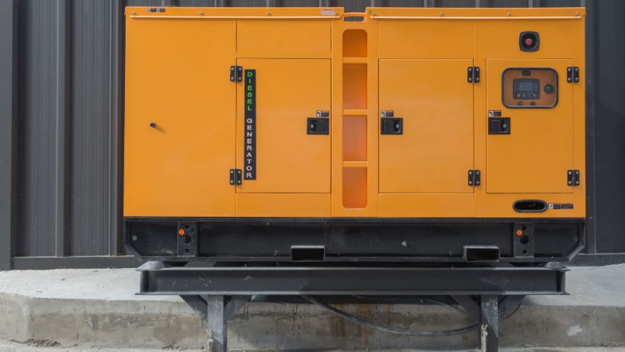 Генератор електроенергії з дизельним двигуном