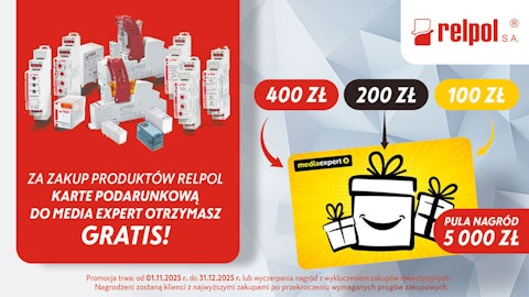 Promocja Relpol - Karta Media Expert GRATIS!