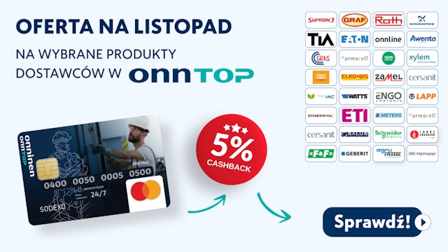 Promocja Onntop Cashback 5% 
