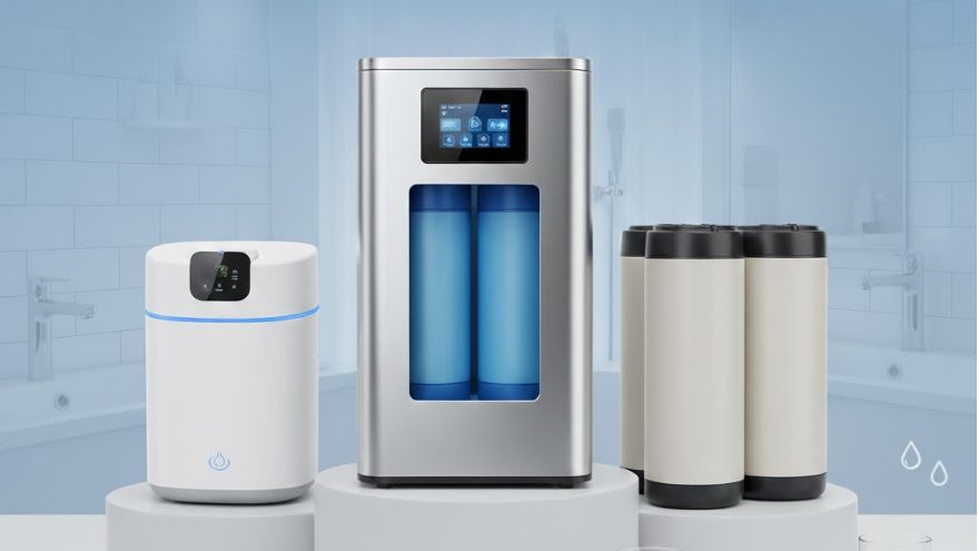 Пом'якшувачі та фільтри води у ванній