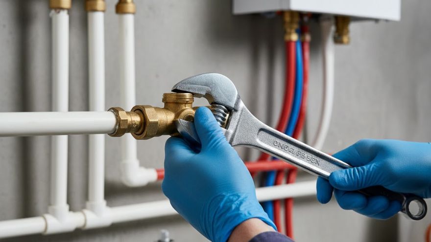 Регульований ключ для затягування з'єднання