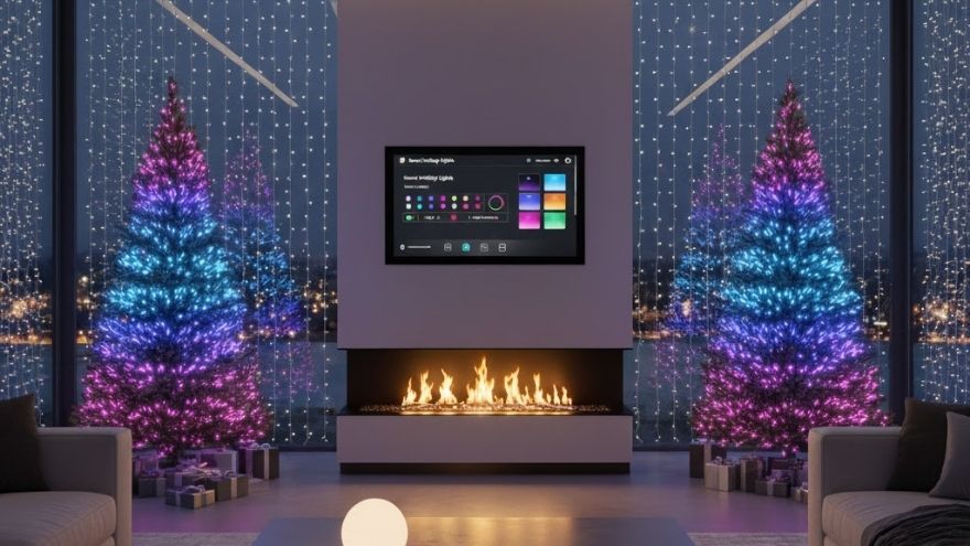 Інтелектуально освітлений салон з ялинками