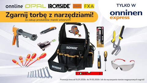 Promocja w Onninen Express - Zgarnij torbę z narzędziami