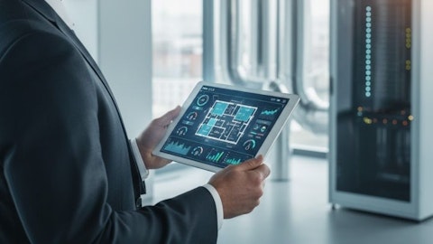 Zdalne sterowanie instalacją grzewczą B2B na tablecie