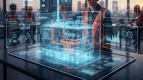 Inżynier analizująca cyfrowy model 3D instalacji HVAC w technologii BIM
