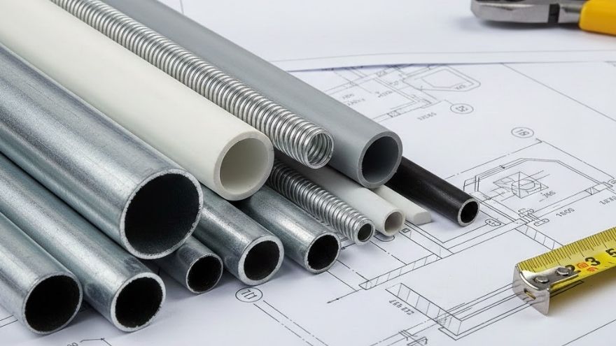 Різні види електроінсталяційних труб