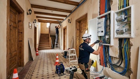 Modernizacja instalacji elektrycznej w pensjonacie