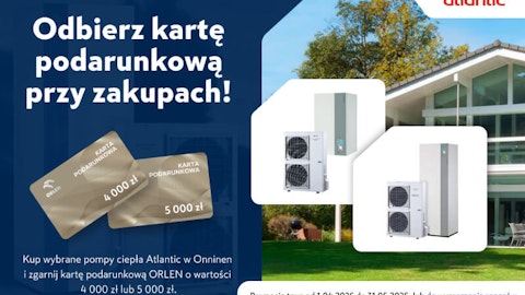 Promocja Atlantic - karta podarunkowa Orlen GRATIS!
