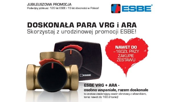 Doskonała Para ESBE - VRG i ARA