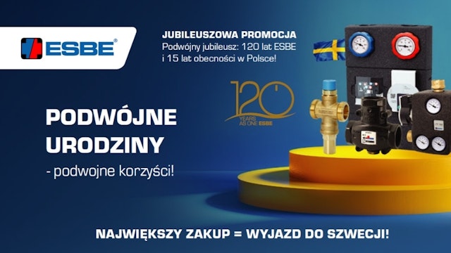 ESBE - Podwójne urodziny - podwójne korzyści