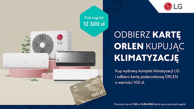 Promocja LG - Karta Orlen GRATIS!