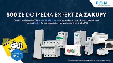 Promocja Eaton - Karta Media Expert GRATIS!