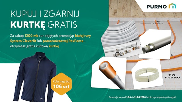 Promocja Purmo - Kurtka GRATIS!