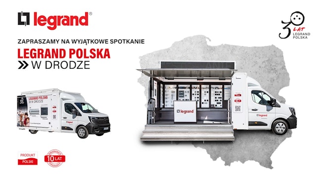 Legrand Polska w Drodze – mobilny showroom w oddziałach Onninen Express!
