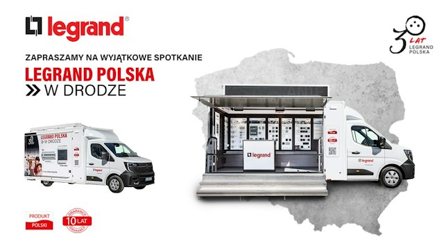 Legrand Polska w Drodze – mobilny showroom w oddziałach Onninen Express!