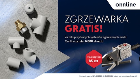 Promocja Onnline - Zgrzewarka GRATIS!