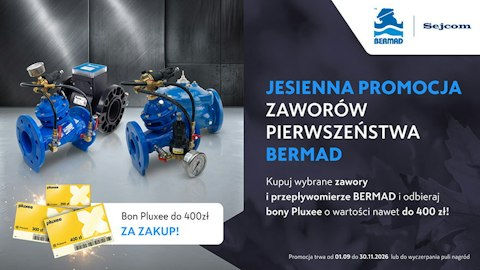 Promocja Bermad (Sejcom) - Bon Pluxee do 400 zł!