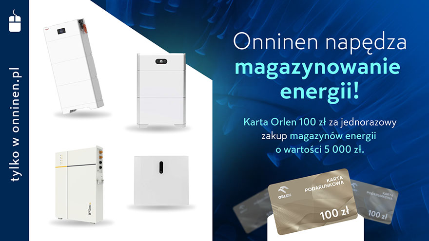 Promocja Napędzamy magazynowanie energii