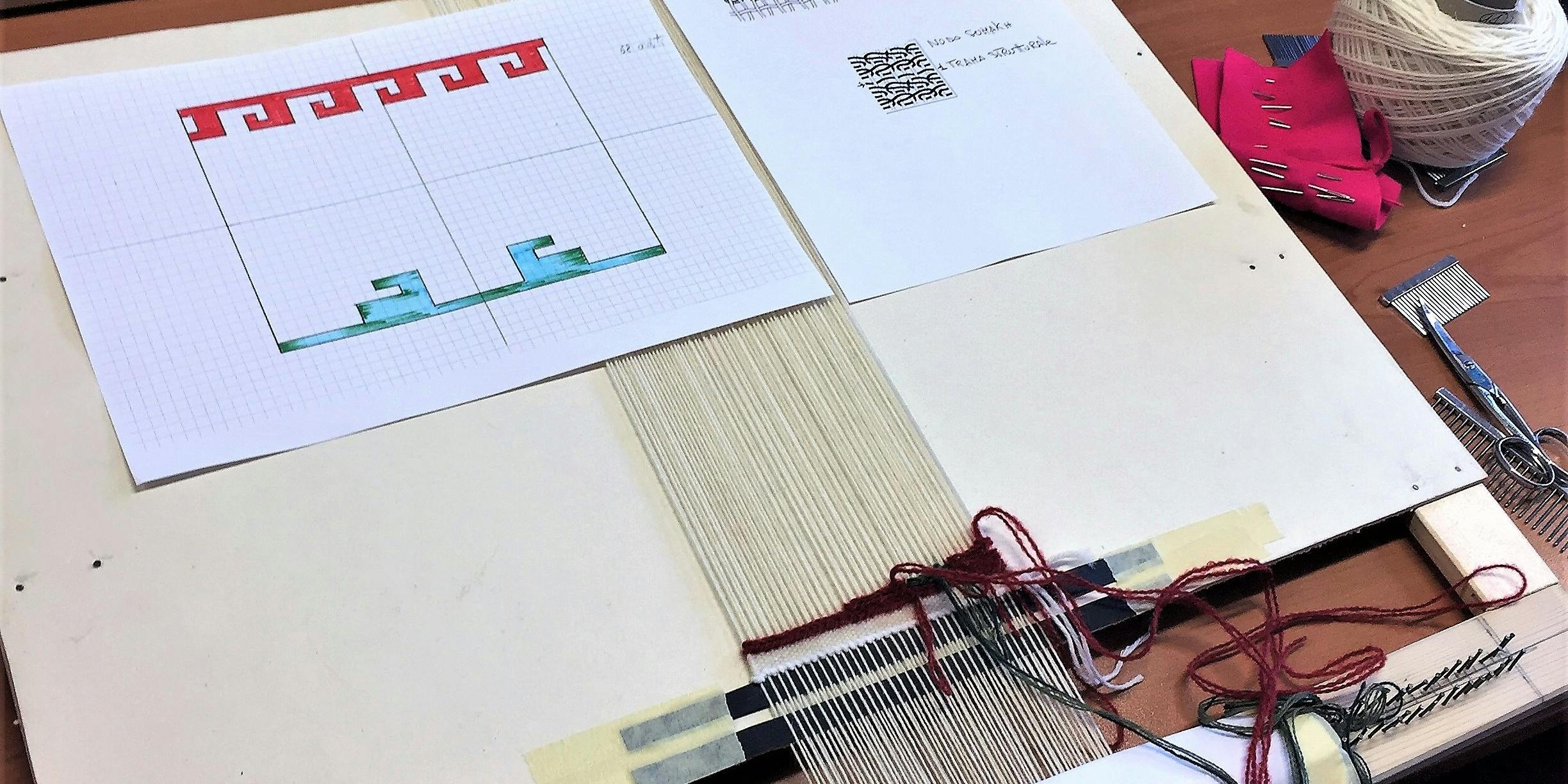 Carpet weaving course, II level
