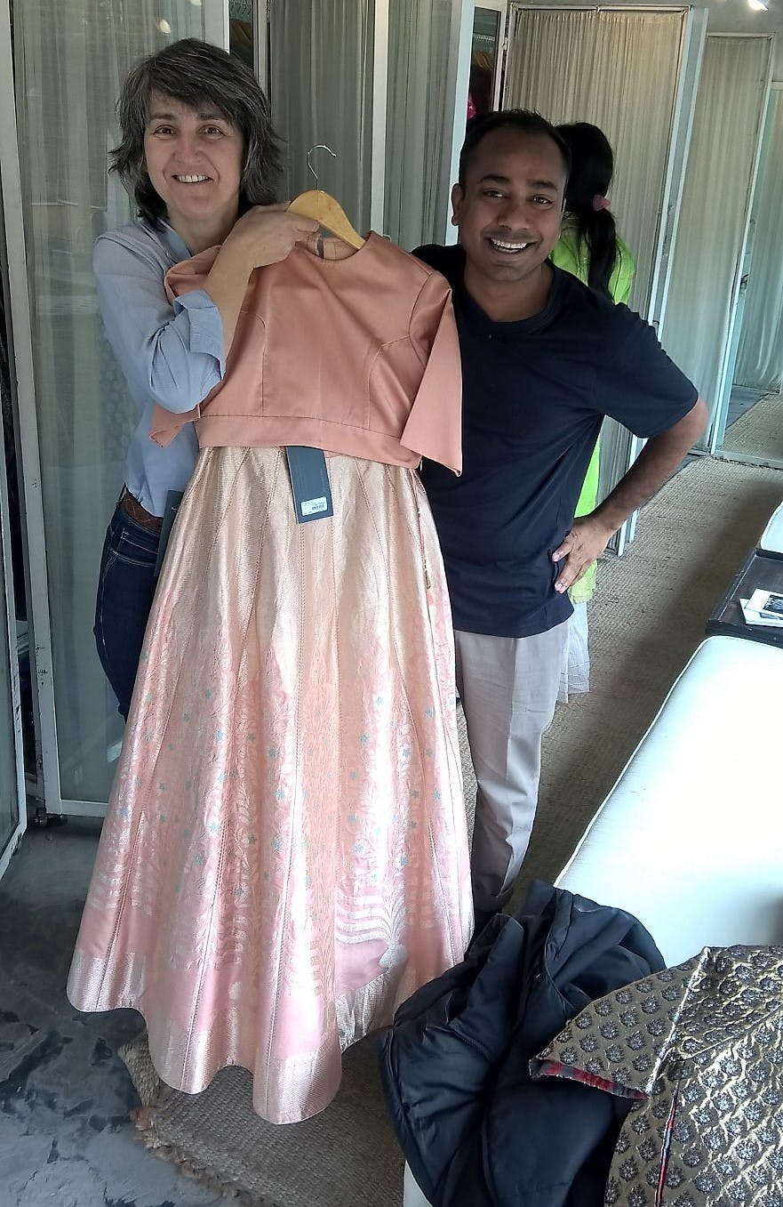 Eva e Sanjay Garg